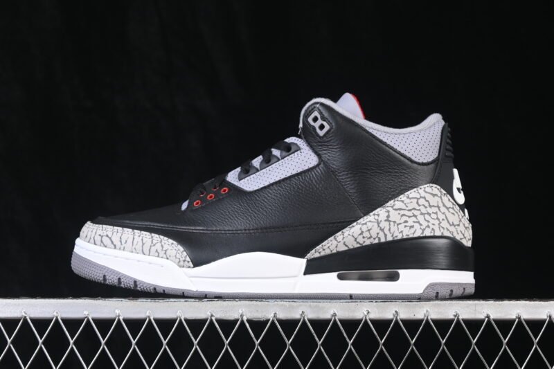 AIR JORDAN 3 BLACK CEMENT