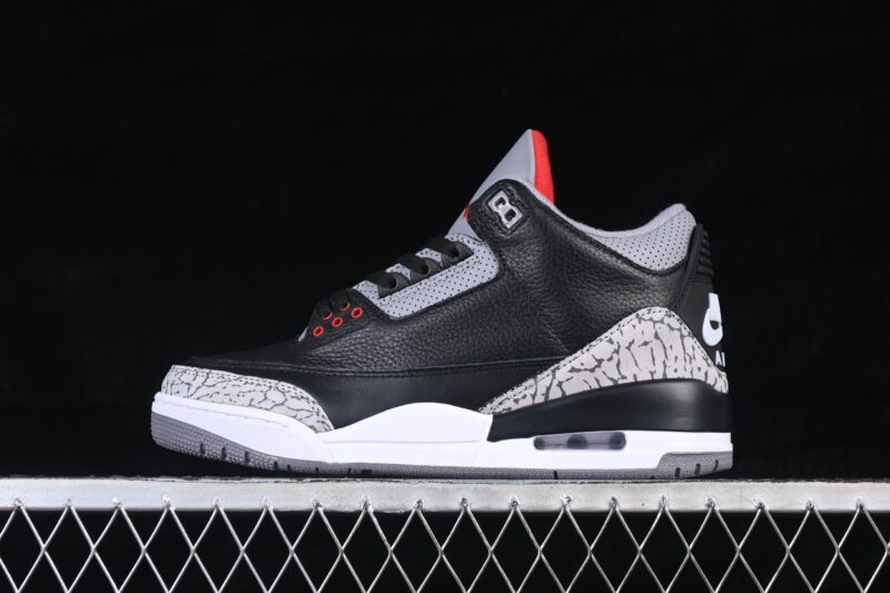 AIR JORDAN 3 BLACK CEMENT
