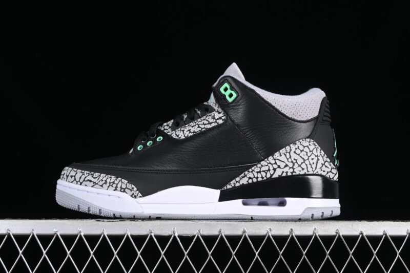 AIR JORDAN 3 GREEN GLOW