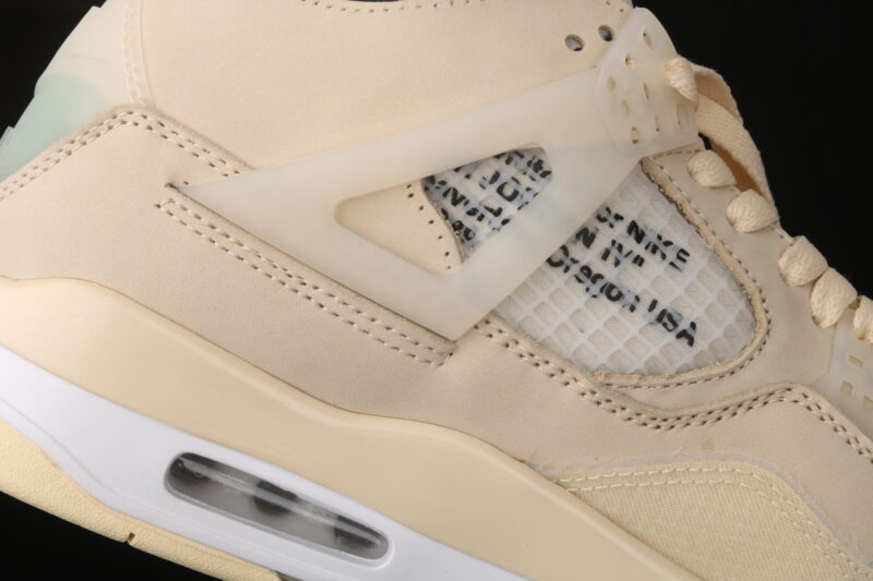 OF X AIR JORDAN 4 RETRO "CREAM/SAIL