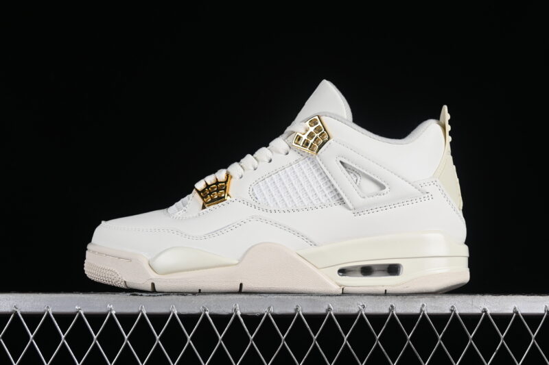 AIR JORDAN 4 RETRO "METALLIC GOLD