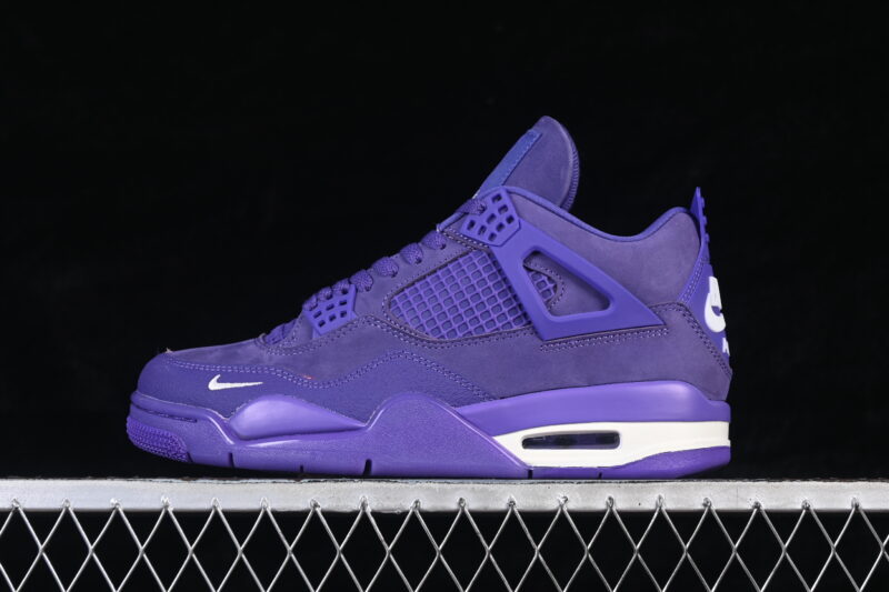 NIGEL SYLVESTER X AIR JORDAN 4 RETRO PURPLE
