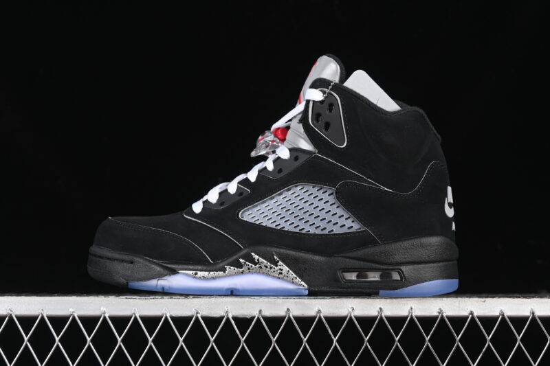 AIR JORDAN 5 BLACK "METALLIC REIMAGINED