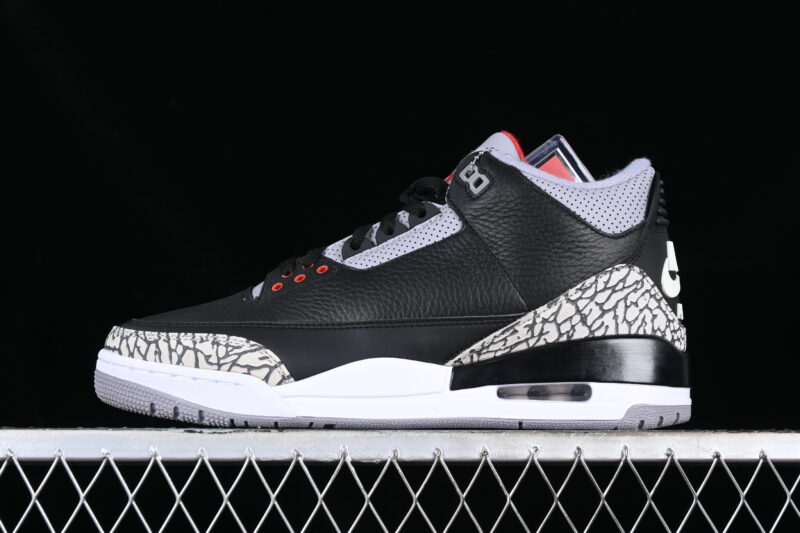 AIR JORDAN 3 RETRO BLACK CEMENT