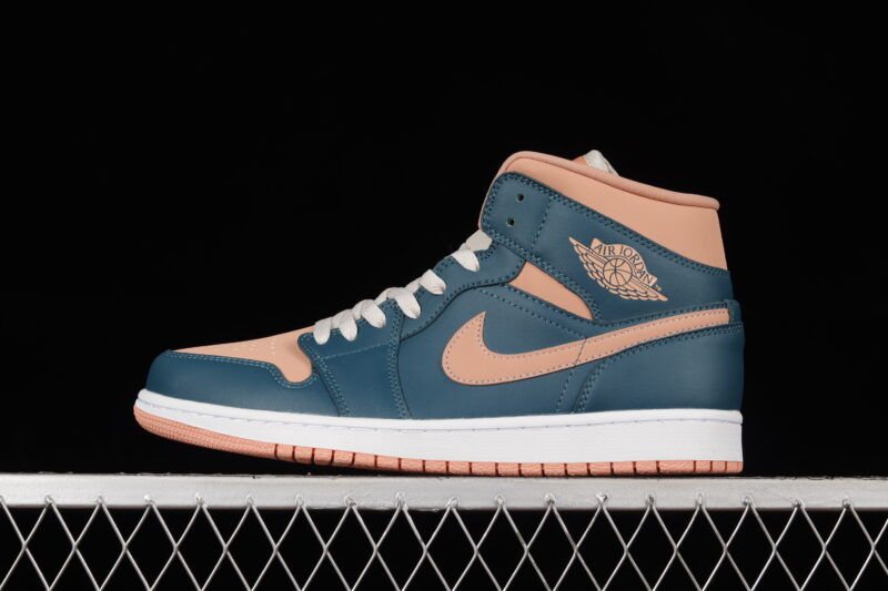 AIR JORDAN AJ1 MID BLUE MINT