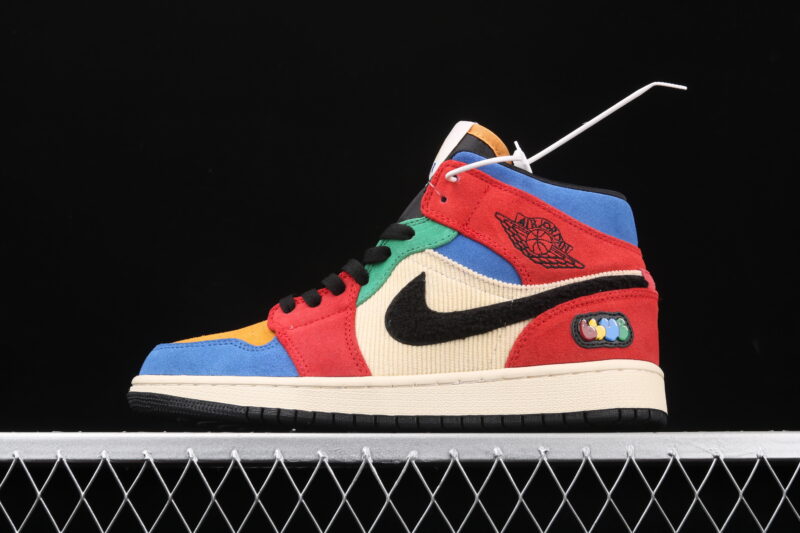 BLUE THE GREAT X AIR JORDAN 1 MID