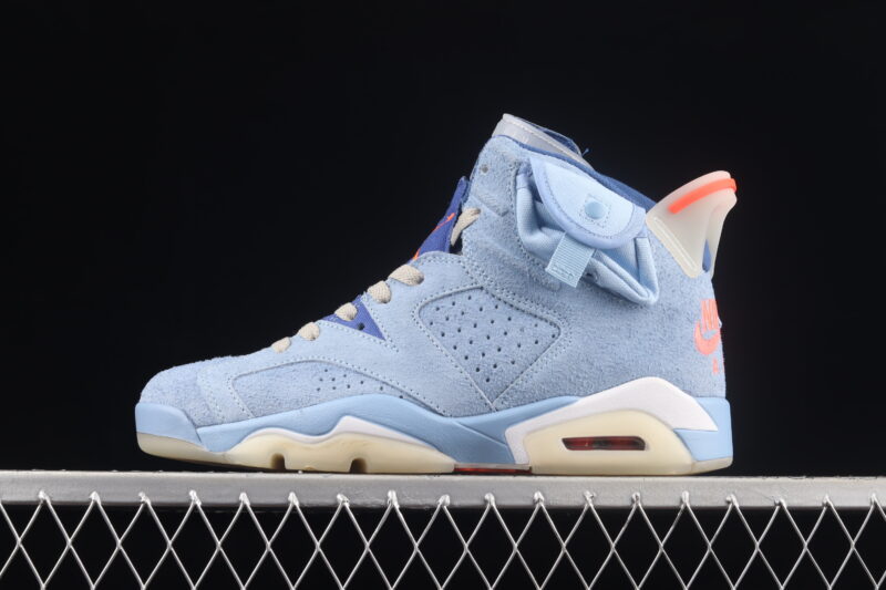 TRAVIS SCOTT X AIR JORDAN 6 CERULEAN