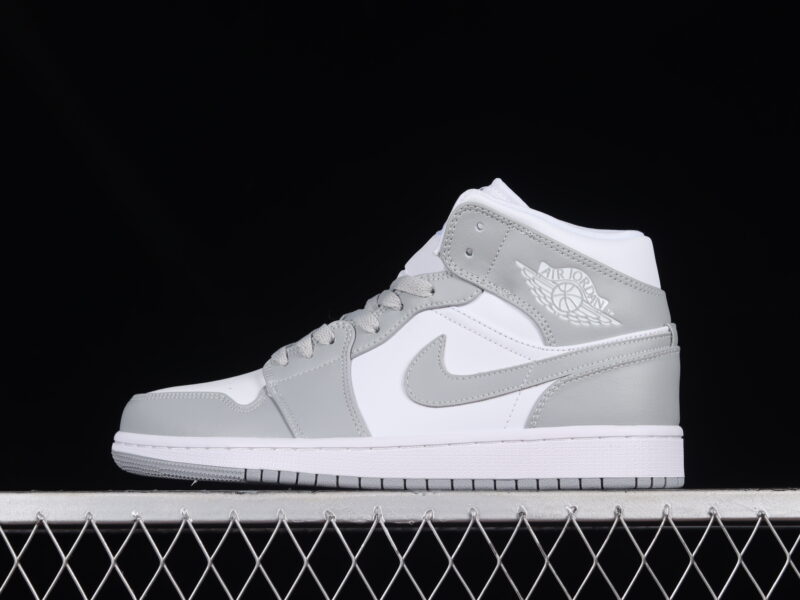AIR JORDAN 1 MID GREY SAIL AJ