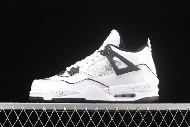 AIR JORDAN 4 RETRO GS LIGHT SMOKE GREY