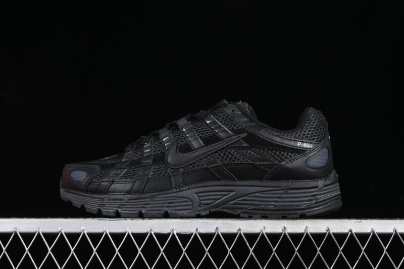 NIKE P-6000 IN MONOCHROMATIC BLACK