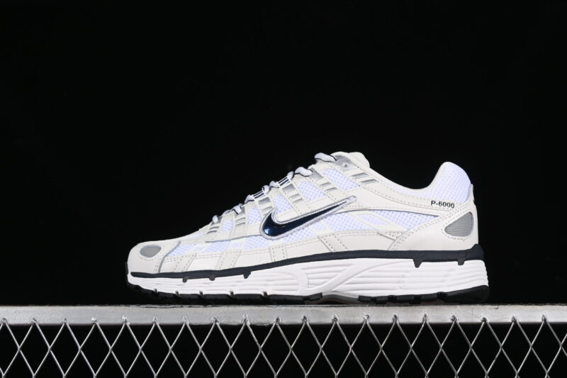 NIKE P-6000 IN OBSIDIAN BLACK AND SNOW WHITE