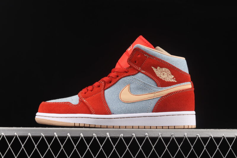 LEVI'S X AIR JORDAN 1 MID DENIM