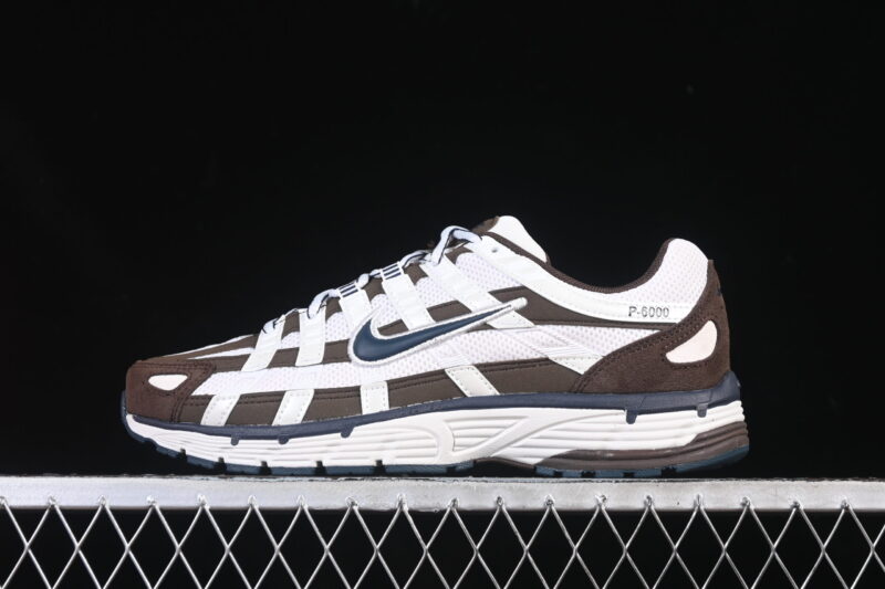 NIKE P-6000 PHANTOM BAROQUE BROWN METALLIC SUMMIT WHITE ARMORY NAVY