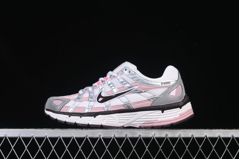 NIKE P-6000 SILVER BURGUNDY PLUM CHALK