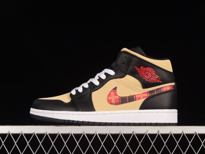 AIR JORDAN 1 MID TARTAN SWOOSH