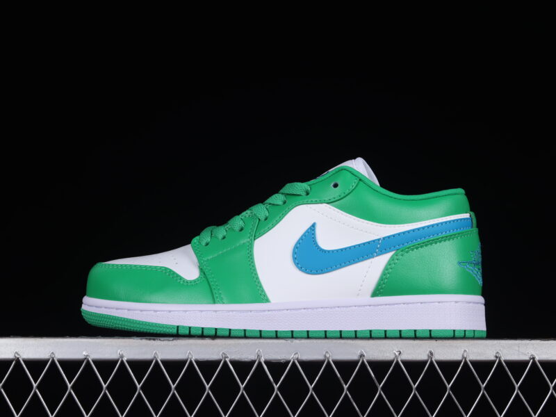 AIR JORDAN 1 LOW WHITE GREEN