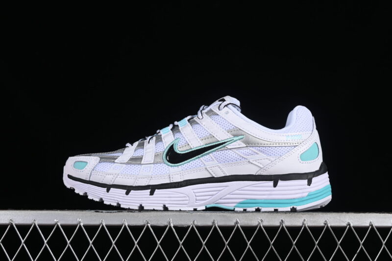 NIKE P-6000 WHITE LIGHT AQUA