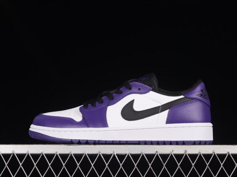 AIR JORDAN 1 LOW GOLF WHITE PURPLE