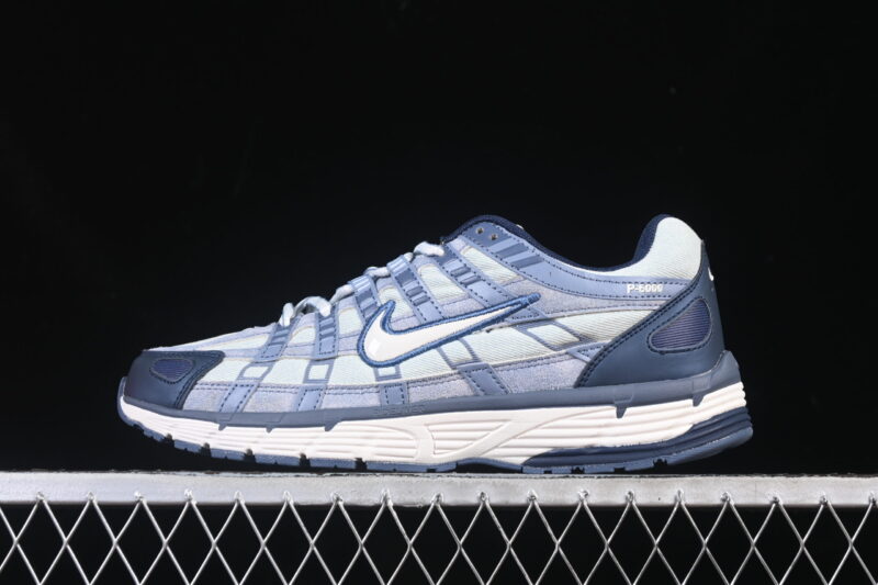 NIKE P-6000 WORN BLUE DENIM