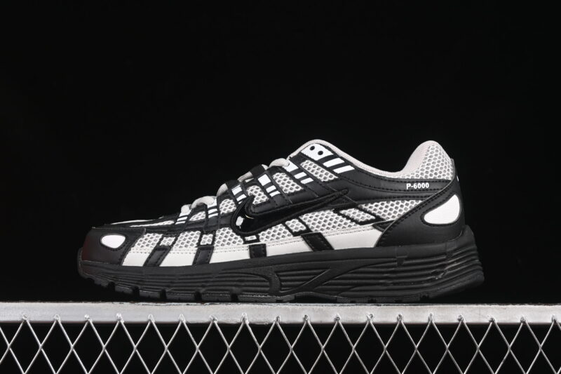 NIKE P-6000 ZEBRA BLACK SOLAR RED